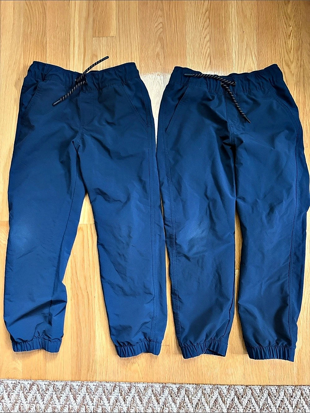 Cat & Jack navy Jogger Pants Size 6 - lot of 2
